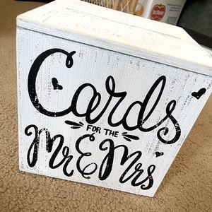 Wedding card box